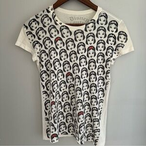 Vintage Disney Couture Snow White Y2K Grunge Tee Women's Medium Cotton RARE